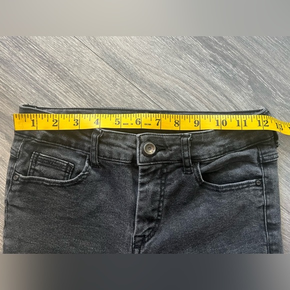 Zara z1975 moto skinnies with ankle zip size 4. - Picture 7 of 9